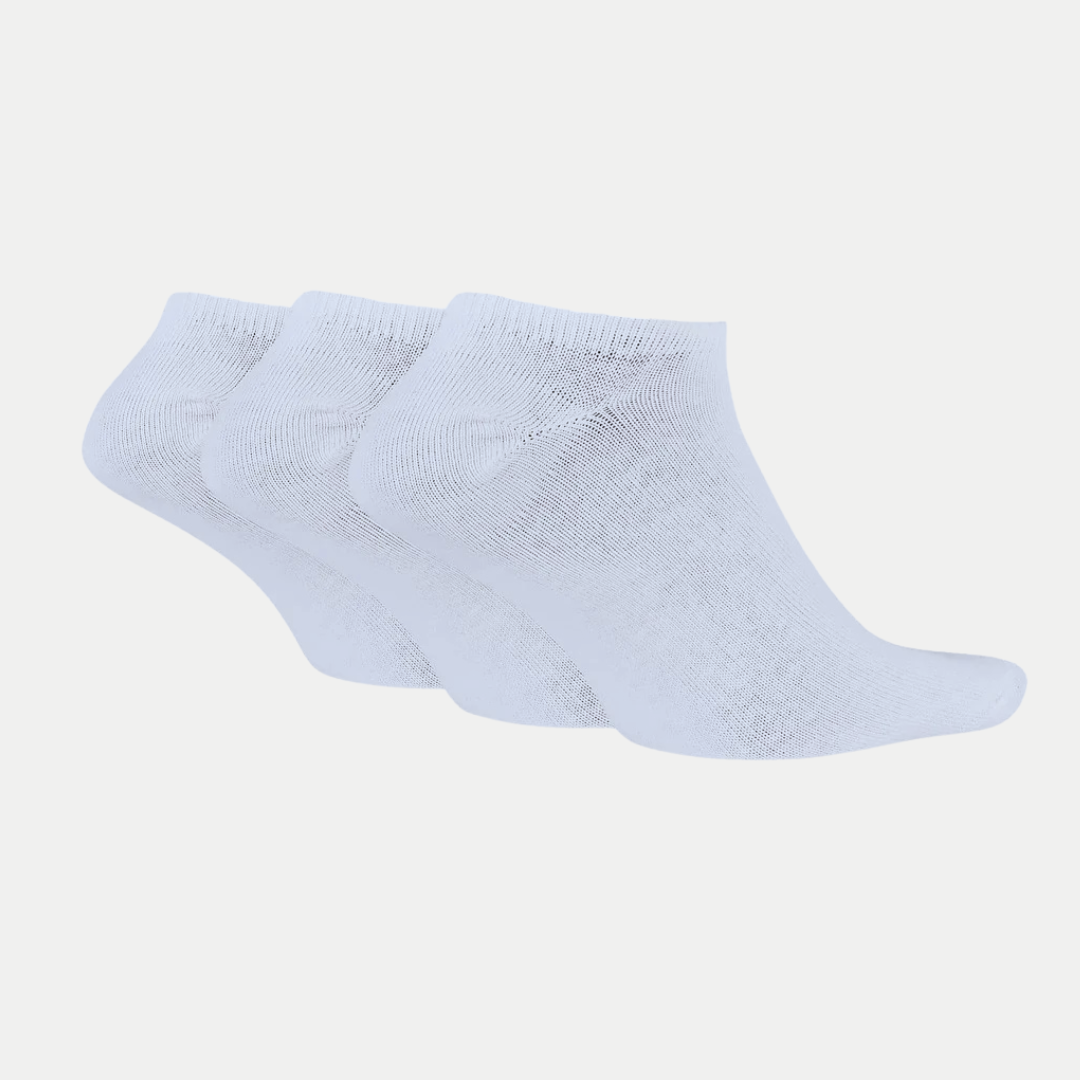 Nike Lightweight Training No-Show Logo Socks (3 Pack) - White
